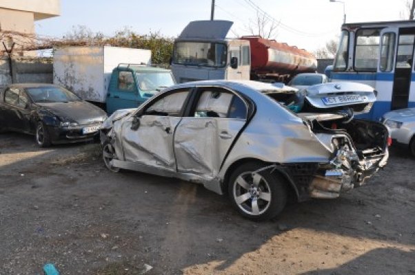 Accident mortal în Constanţa: spulberat în staţie, de un tânăr beat, la volanul unui BMW -Vezi video